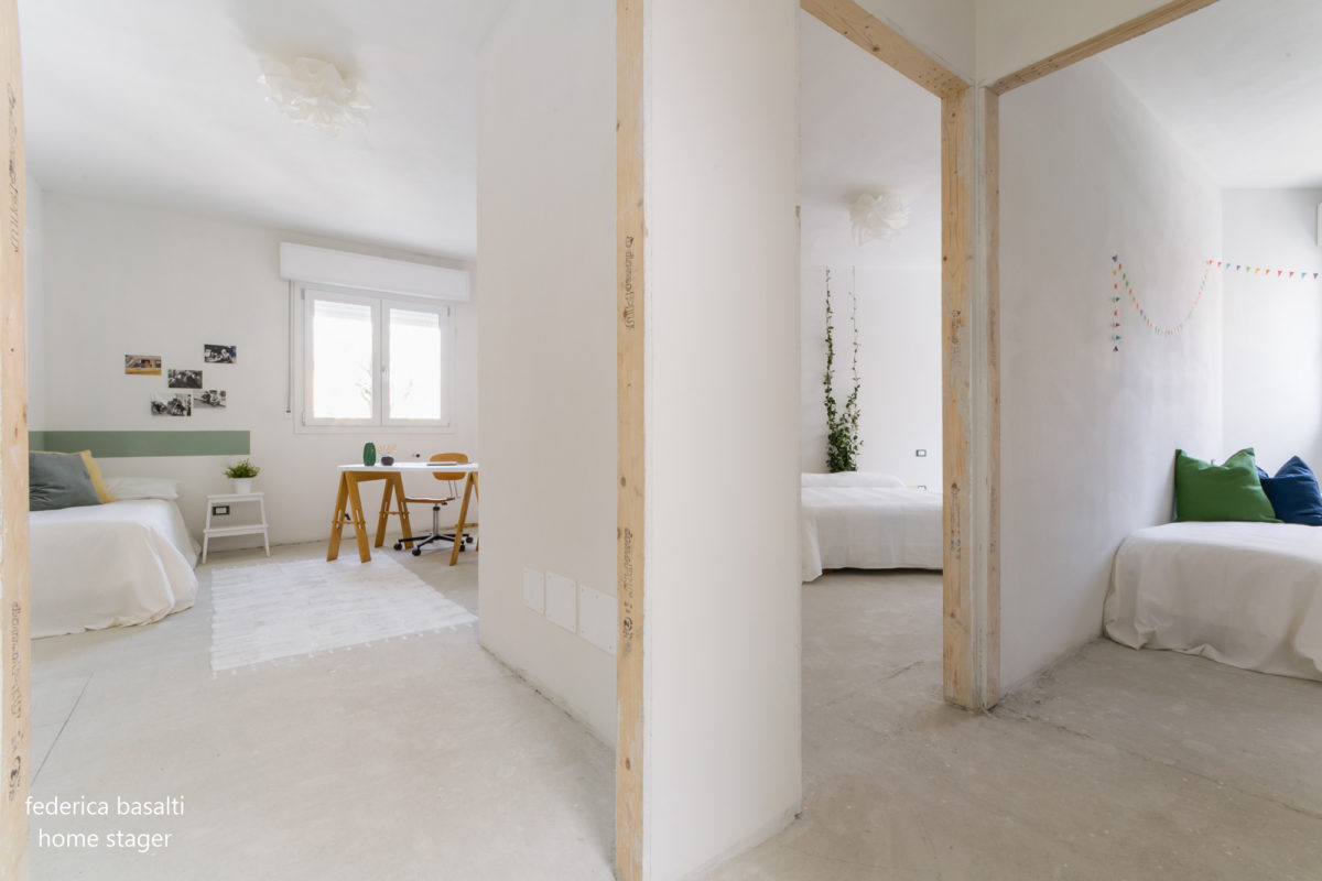 Home Staging: foto delle stanze dopo home staging